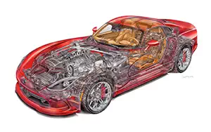Cars wallpapers SRT Viper GTS - 2014