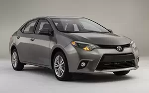 Cars wallpapers Toyota Corolla LE Eco US-spec - 2014