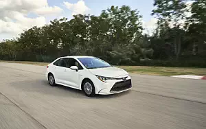 Cars wallpapers Toyota Corolla LE Hybrid Sedan US-spec - 2019