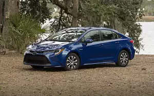 Cars wallpapers Toyota Corolla LE Hybrid Sedan US-spec - 2019