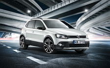 Cars wallpapers Volkswagen CrossPolo Urban White - 2012