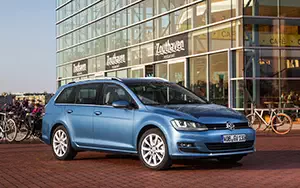 Cars wallpapers Volkswagen Golf Variant TDI BlueMotion - 2013