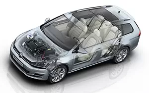 Cars wallpapers Volkswagen Golf Variant TSI BlueMotion - 2013