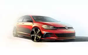 Cars wallpapers Volkswagen Golf GTI Performance 5door - 2017