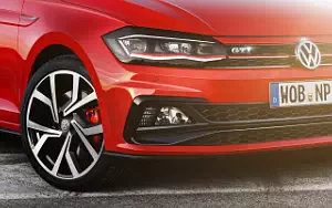 Cars desktop wallpapers Volkswagen Polo GTI - 2017