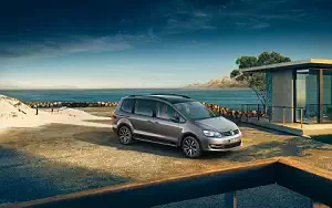 Cars wallpapers Volkswagen Sharan Black Style - 2018