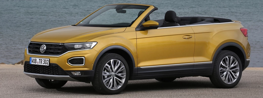 Cars wallpapers Volkswagen T-Roc Cabriolet (Turmeric Yellow) - 2020 - Car wallpapers