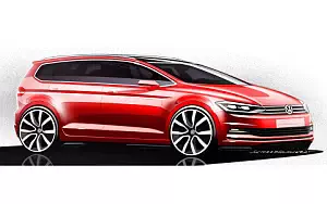 Cars wallpapers Volkswagen Touran TDI - 2015