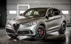Cars wallpapers Alfa Romeo Stelvio Quadrifoglio NRING - 2018