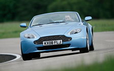 Cars wallpapers Aston Martin V8 Vantage Roadster Glacial Blue - 2008