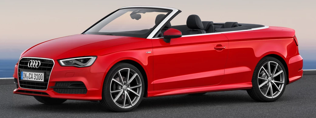 Cars wallpapers Audi A3 Cabriolet 2.0 TDI S-Line - 2013 - Car wallpapers