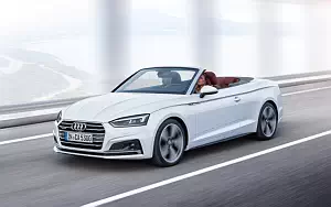 Cars wallpapers Audi A5 Cabriolet 2.0 TDI quattro S line - 2017