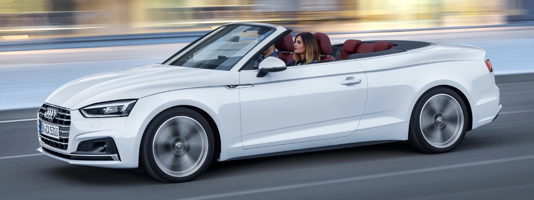 Cars wallpapers Audi A5 Cabriolet 2.0 TDI quattro S line - 2017 - Car wallpapers