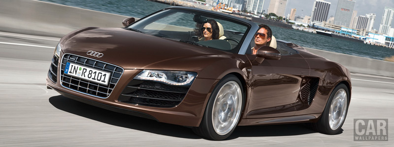 Cars wallpapers Audi R8 Spyder - 2009 - Car wallpapers