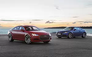 Cars wallpapers Audi TT Coupe S line - 2014
