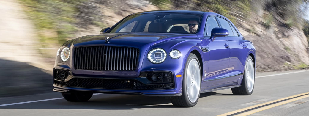 Cars wallpapers Bentley Flying Spur Hybrid (Azure Purple) US-spec - 2022 - Car wallpapers
