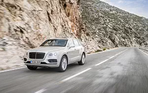 Cars wallpapers Bentley Bentayga Diesel (White Sand) - 2016