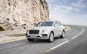 Cars wallpapers Bentley Bentayga Diesel (White Sand) - 2016