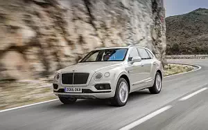 Cars wallpapers Bentley Bentayga Diesel (White Sand) - 2016