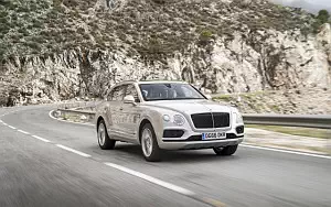 Cars wallpapers Bentley Bentayga Diesel (White Sand) - 2016