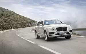 Cars wallpapers Bentley Bentayga Diesel (White Sand) - 2016