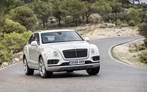 Cars wallpapers Bentley Bentayga Diesel (White Sand) - 2016