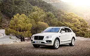 Cars wallpapers Bentley Bentayga Diesel (White Sand) - 2016