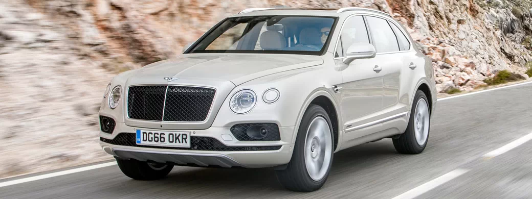 Cars wallpapers Bentley Bentayga Diesel (White Sand) - 2016 - Car wallpapers