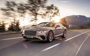 Cars wallpapers Bentley Continental GT (Extreme Silver) - 2018