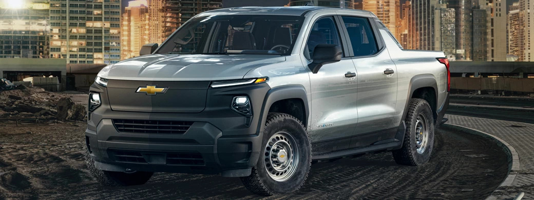 Cars wallpapers Chevrolet Silverado EV WT Crew Cab - 2023 - Car wallpapers