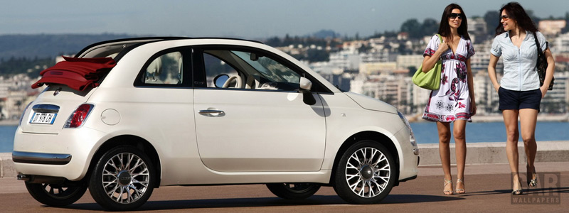 Cars wallpapers Fiat 500C - Car wallpapers