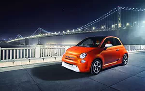 Cars wallpapers Fiat 500e - 2013