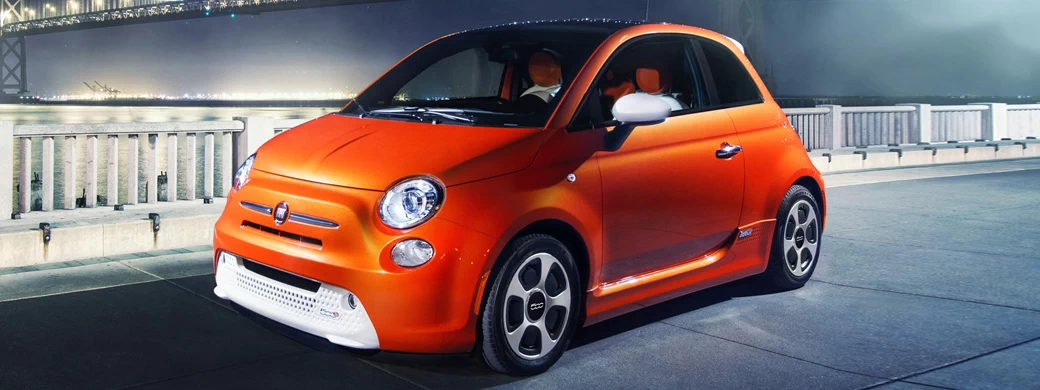 Cars wallpapers Fiat 500e - 2013 - Car wallpapers