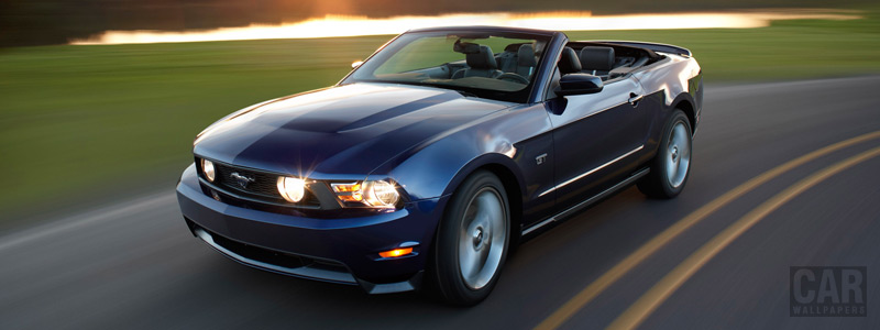 Cars wallpapers Ford Mustang Convertible - 2010 - Car wallpapers