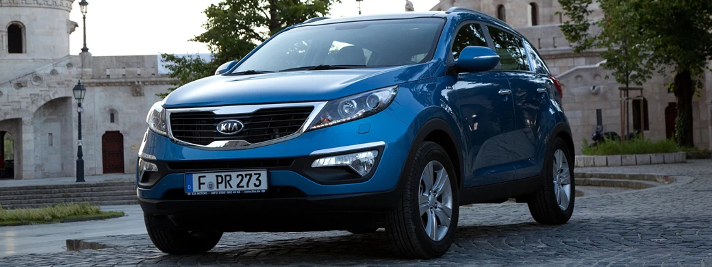 Cars wallpapers Kia Sportage (Byte Blue) - 2010 - Car wallpapers