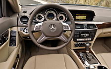 Cars wallpapers Mercedes-Benz C300 4MATIC Luxury US-spec - 2012