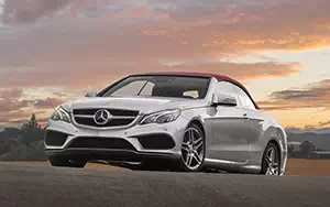 Cars wallpapers Mercedes-Benz E550 Cabriolet AMG Sports Package US-spec - 2014