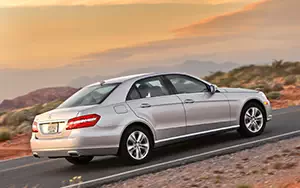 Cars wallpapers Mercedes-Benz E550 Luxury US-spec - 2010