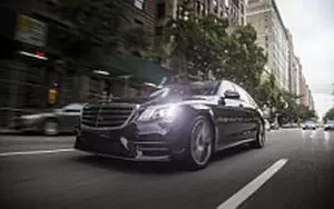 Cars wallpapers Mercedes-Benz S 560 4MATIC AMG Line US-spec - 2017