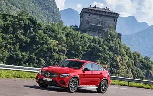 Cars wallpapers Mercedes-Benz GLC 350 d 4MATIC Coupe AMG Line - 2016