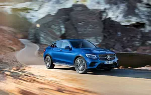 Cars wallpapers Mercedes-Benz GLC-class Coupe AMG Line - 2016