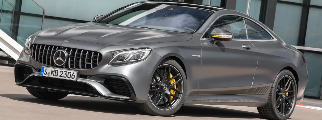 Cars wallpapers Mercedes-AMG S 63 4MATIC+ Coupe Yellow Night Edition - 2017 - Car wallpapers