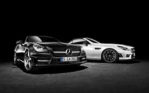 Cars wallpapers Mercedes-Benz SLK350 AMG Sports Package CarbonLOOK Edition - 2014