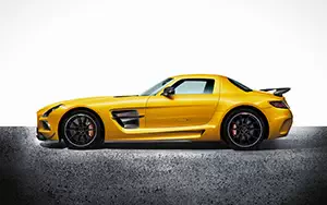 Cars wallpapers Mercedes-Benz SLS AMG Coupe Black Series Solarbeam - 2012