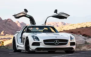Cars wallpapers Mercedes-Benz SLS AMG Coupe Black Series - 2012