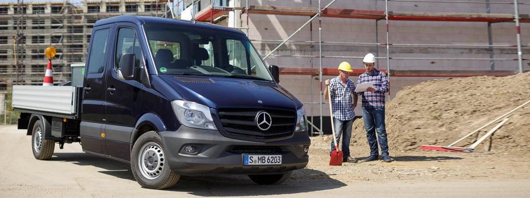 Cars wallpapers Mercedes-Benz Sprinter Double Cab Flatbed - 2013 - Car wallpapers