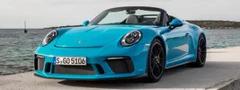 Porsche 911 Speedster (Miami Blue) - 2019