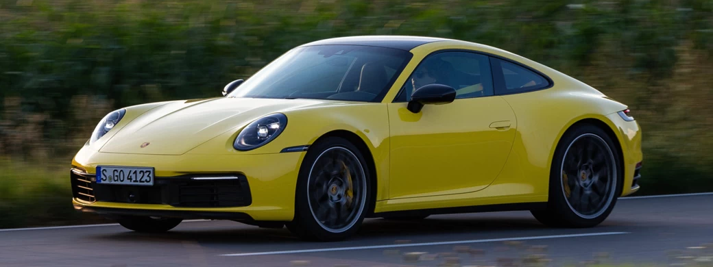 Cars wallpapers Porsche 911 Carrera Coupe (Racing Yellow) - 2019 - Car wallpapers