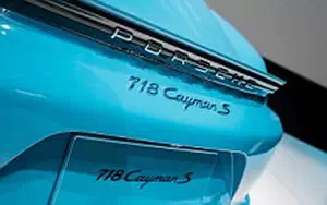 Cars wallpapers Porsche 718 Cayman S - 2016