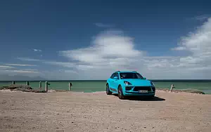 Cars wallpapers Porsche Macan Turbo (Miami Blue) - 2019